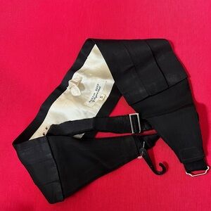 Austin Reed of Regent Street cumber bun waist accessory S adjustable formal wear